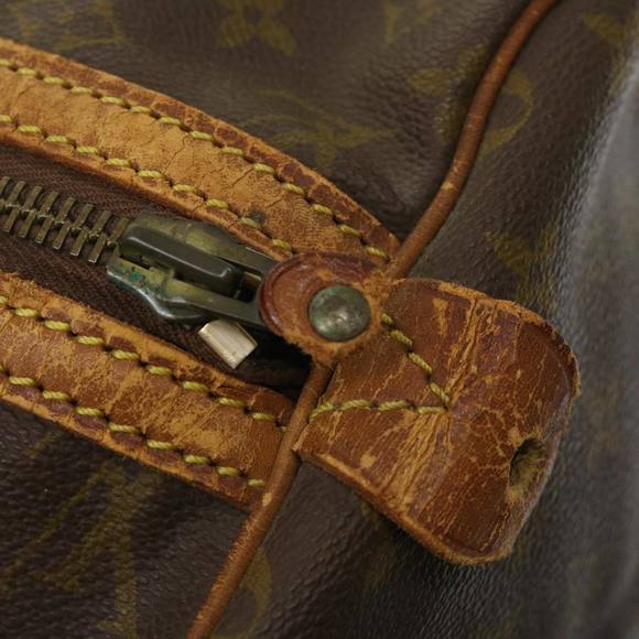 LOUIS VUITTON Monogram Sac Souple 35 Boston Bag M41626 LV Auth bs10643 - Picture 11 of 16